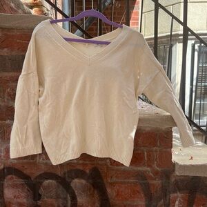 Madewell V neck sweater - M